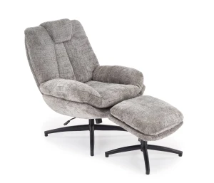 Крісло поворотне DECLAN HALMAR сірий