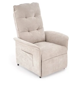 Крісло-реклайнер NAXOS HALMAR бежевий