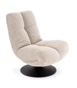 Крісло поворотне MANGO HALMAR темний беж