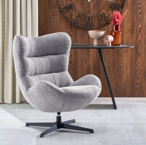 Крісло поворотне JACKIE HALMAR сірий