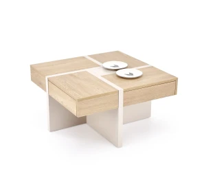 Стіл журнальний Sevilla S Halmar дуб кремона/кашемір