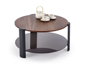 Стіл журнальний LIRA HALMAR горіх/чорний