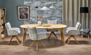 Стіл обідній розсувний MAGNUS HALMAR дуб натуральний матовий Стіл обідній розсувний MAGNUS HALMAR дуб натуральний матовий