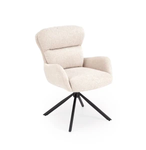 Крісло поворотне K593 HALMAR світло-бежевий