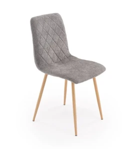 Стілець K525 WDF Halmar сірий/натуральний