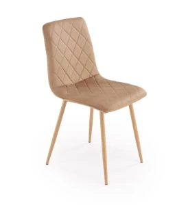 Стілець K525 WD Halmar бежевий /натуральний