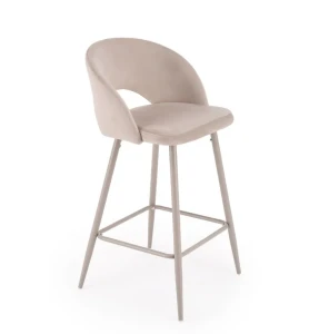 Стілець барний H-96 CS Halmar світло-бежевий/кашемір