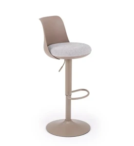 Стілець барний H127 Halmar капучино/сірий