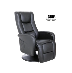 Розкладне крісло з функцією масажу PULSAR HALMAR чорний