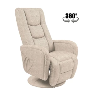 Розкладне крісло з функцією масажу PULSAR 2 HALMAR бежевий