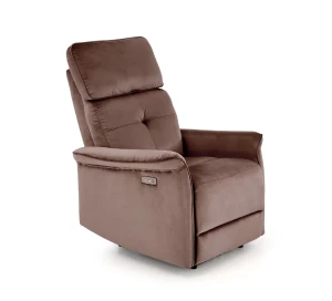 Крісло-реклайнер SEMIR HALMAR мокка