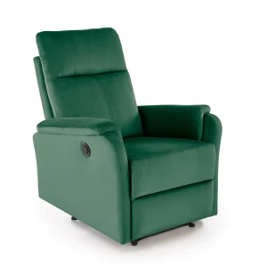 Крісло-реклайнер CROCUS HALMAR темно-зелений