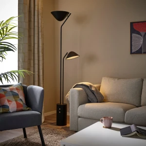 Підлогова лампа TRÅDNATE IKEA чорний