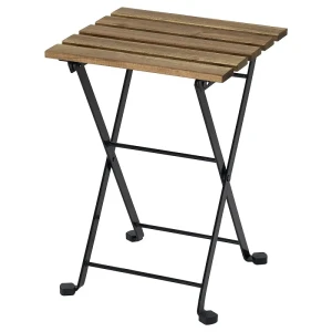 Табурет складний TÄRNÖ IKEA світло-коричневий/чорний Табурет складний TÄRNÖ IKEA світло-коричневий/чорний