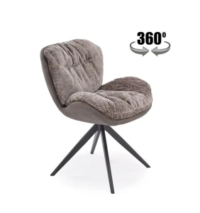 Крісло поворотне K599 HALMAR сірий