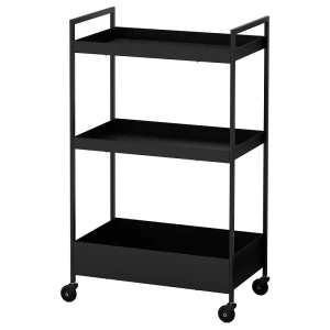 Візок NISSAFORS IKEA чорний