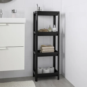 Стелаж VESKEN IKEA чорний