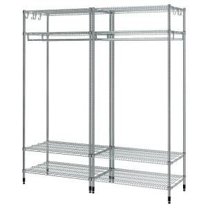 Стелаж з вішалкою для одягу OMAR IKEA 186x50x201 см