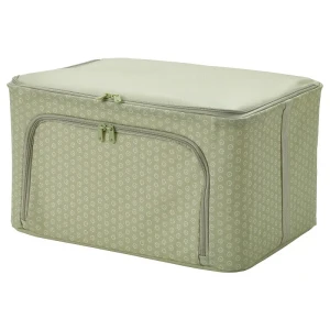 Контейнер для одягу HEMMAFIXARE IKEA 34x51x28 см блідно-зелений