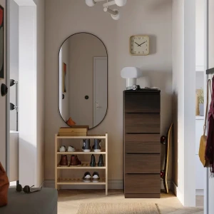 Комод STORKLINTA IKEA 40х50х120 см темно-коричневий