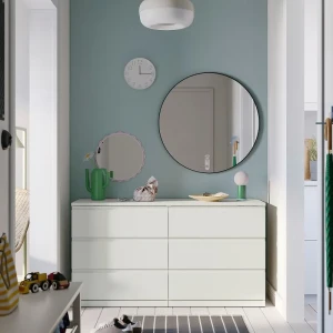 Комод STORKLINTA IKEA 140х50х75 см білий