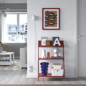 Стелаж KRÖNIKÖR IKEA червоний