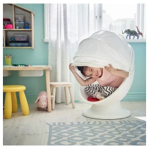 Крісло дитяче обертове IKEA PS LÖMSK білий