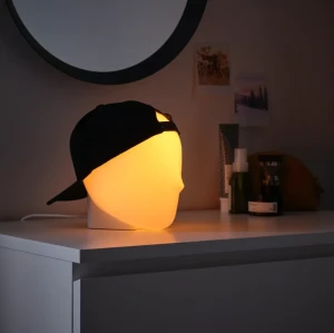 Настільна лампа LED ISKÄRNA IKEA багатобарвний