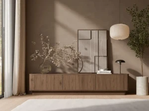 Тумба під телевізор 3d Darco Cama 210 горіх елегант