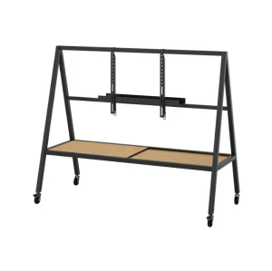 Ігрова підставка для телевізора на коліщатках YXSTABY IKEA чорний Ігрова підставка для телевізора на коліщатках YXSTABY IKEA чорний