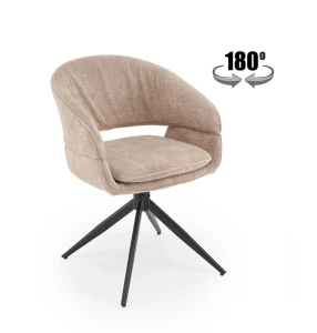 Крісло поворотне K602 HALMAR капучино