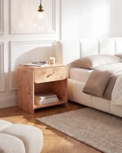 Тумба приліжкова 1s WOODFORD BELIANI ефект капового дерева